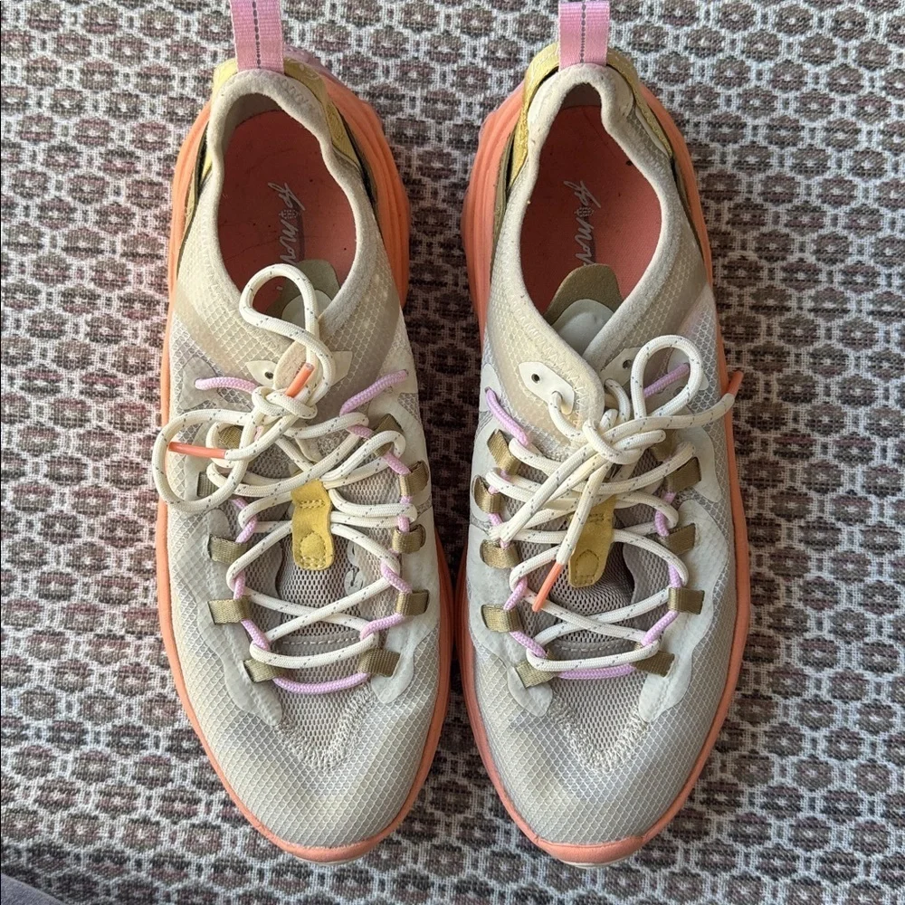 FP MOVEMENT x Sorel Women's Pink and Tan Sneakers Size 9.5